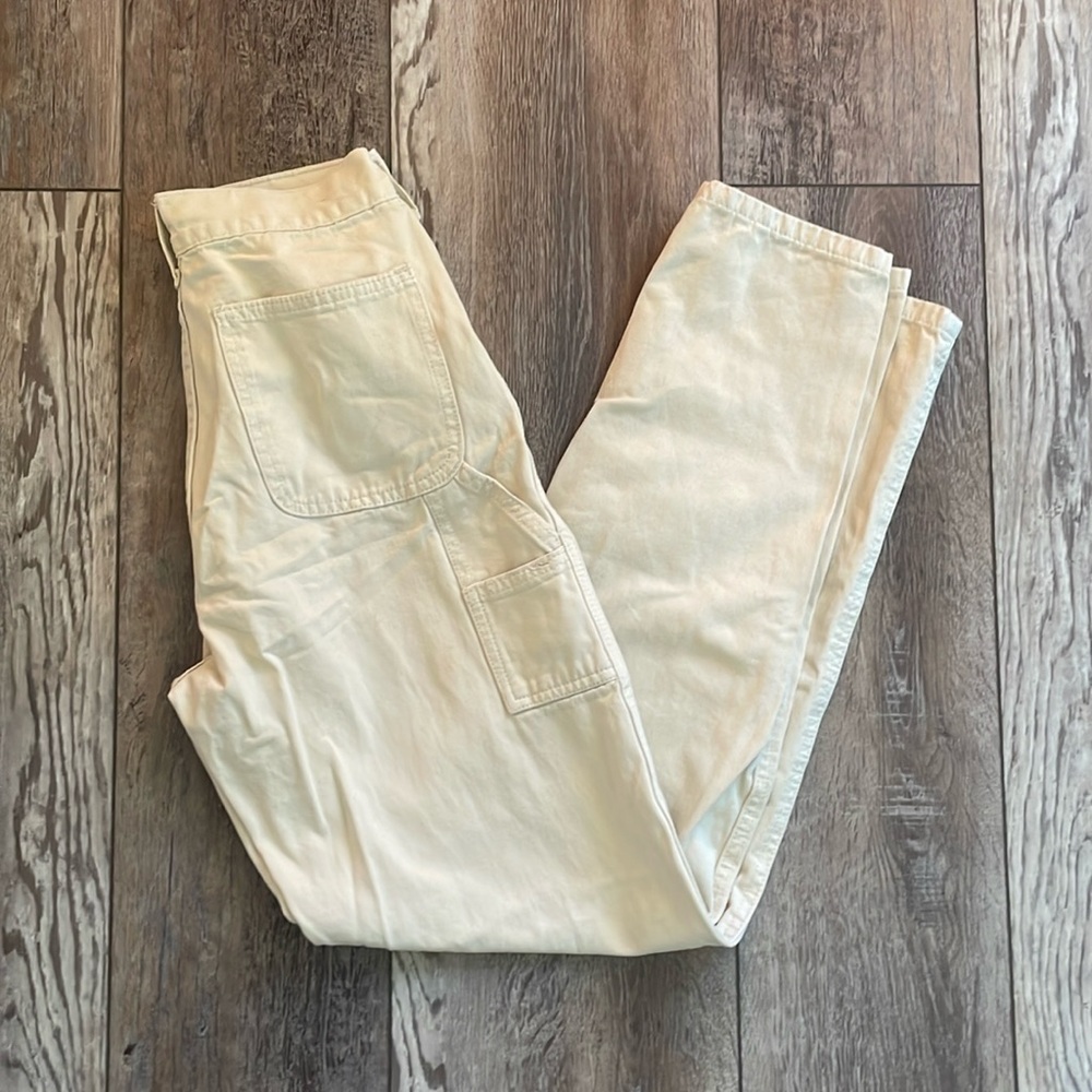 John Galt Cream Cargo Pants